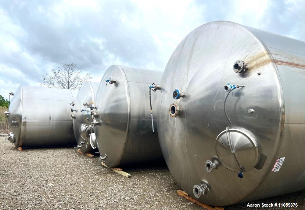 Paul Mueller 15,000-Gallon Stainless Steel Brewery Tank | Dish Top & Bottom