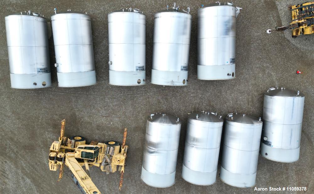 Brewery-Grade Paul Mueller 15,000-Gallon Stainless Storage Vessel