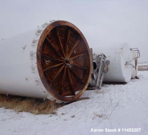 Used-60,000 Gallon Stainless Steel Paul Mueller Silo