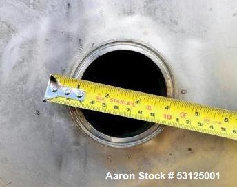 Used Paul Mueller 6000 Gallon Stainless Steel Vertical Storage Tank