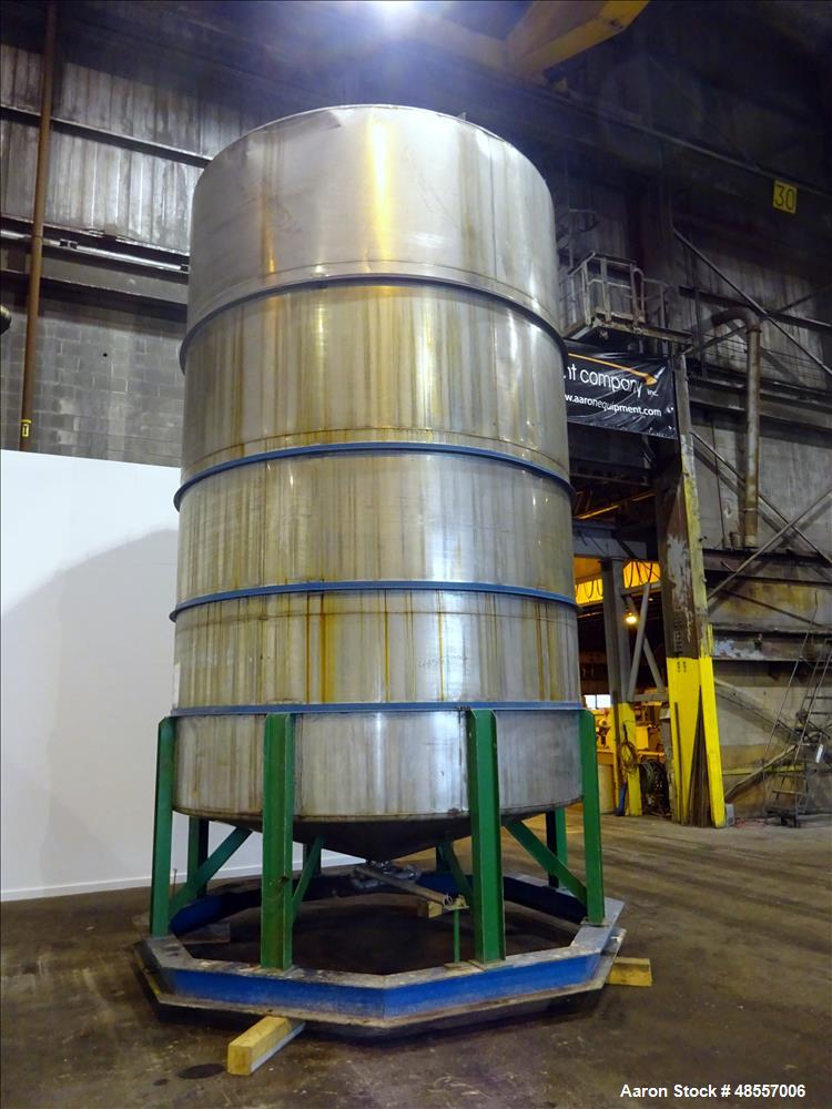 Used Perry Equipment Co Tank, Model 10400 GAL VCW, 10,400 Gallon, 304 Stainless