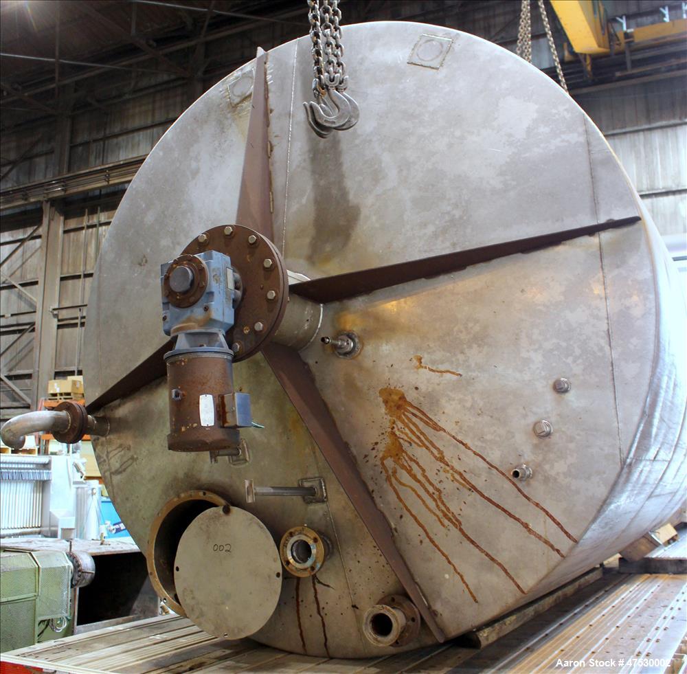 Used Perry Products Tank, 5,600 Gallon, Model VCWX, 316 Stainless Steel, Vertic