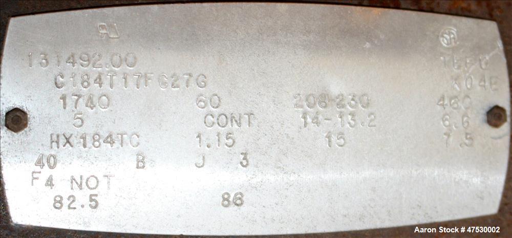 Used Perry Products Tank, 5,600 Gallon, Model VCWX, 316 Stainless Steel, Vertic