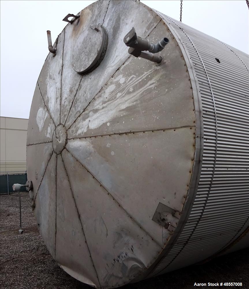 Used- Precision Tank & Equipment Tank, Approximately 17,000 Gallon, 304 Stainles