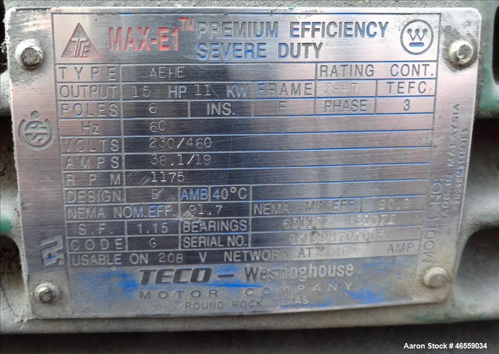 Used Precision Stainless Mixing Tank, 12,000 Gallon, 316L Stainless Steel, Vertical. Approximate 144" diameter x 166" straight side. Dished top and bottom heads. Insulated. 304L Stainless steel dimpl...