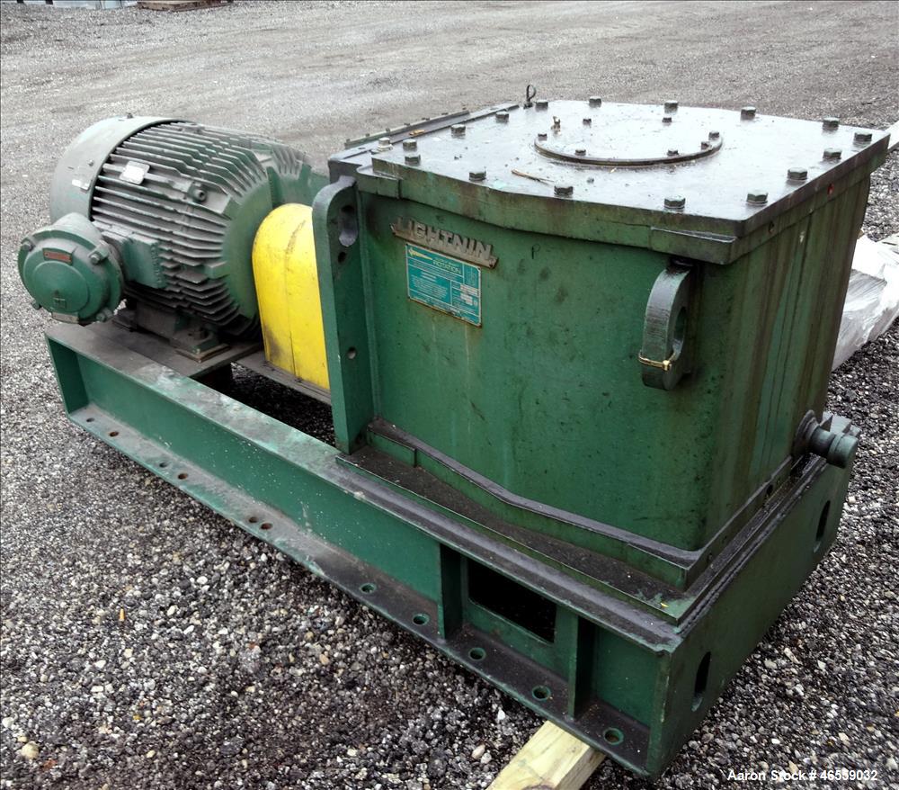 Used Precision Stainless Mixing Tank, 10,000 Gallon, 316L Stainless Steel, Vert