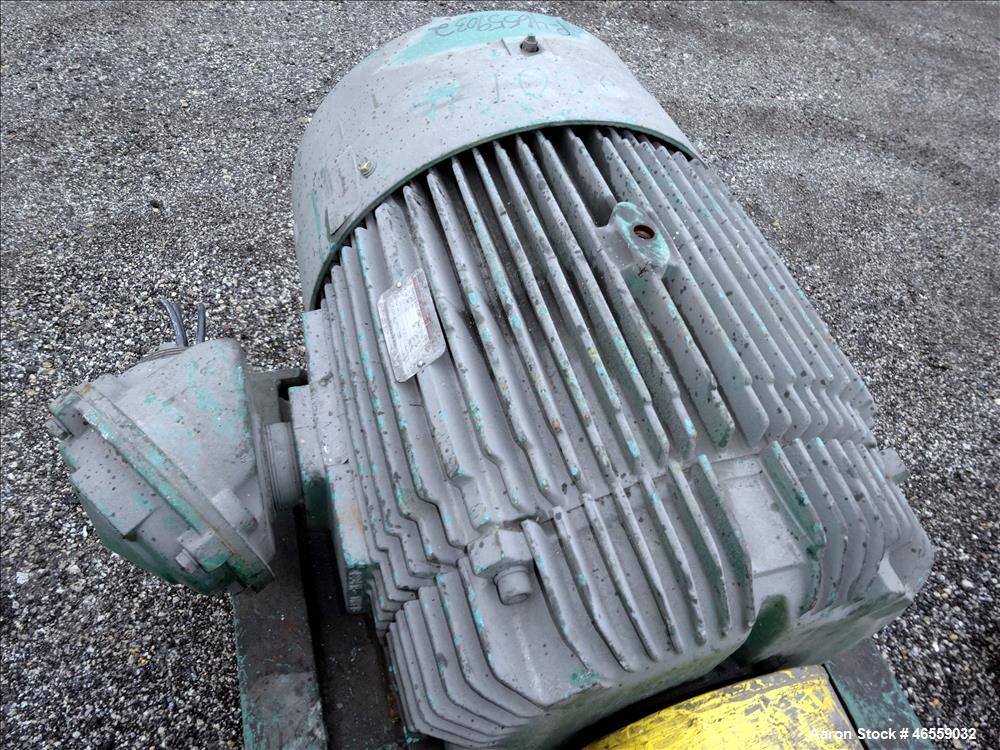 Used Precision Stainless Mixing Tank, 10,000 Gallon, 316L Stainless Steel, Vert