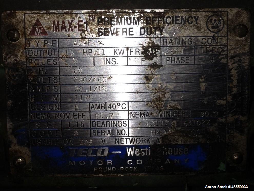 Used Precision Stainless Mixing Tank