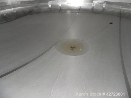 Used Price Schonstrom (PSI) Pressure Tank, 12,900 Gallon, 304 Stainless Steel, Vertical. 144’' Diameter x 168’’ straight side, dished top and bottom. Internal rated 15 psi at 100 deg F. (3) 24’’ Wide...
