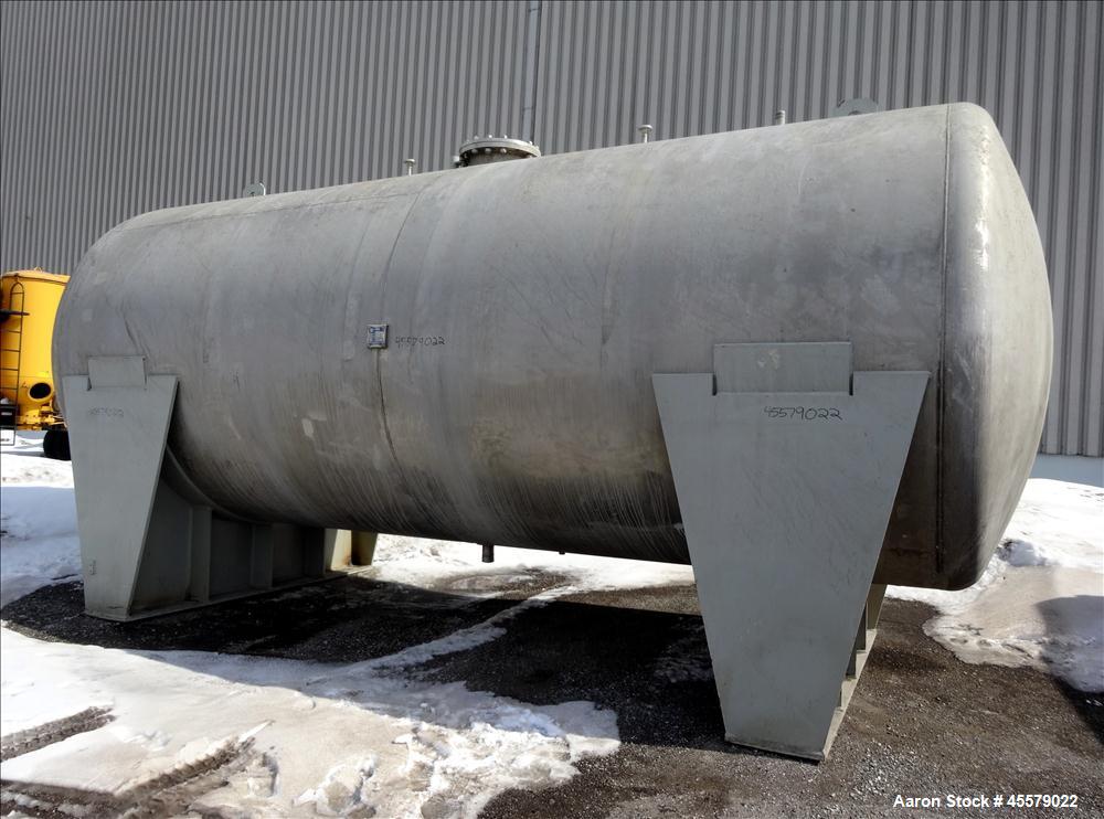 Unused- Process Equipment Co Tank, 10,000  Gallon, Stainless steel.
