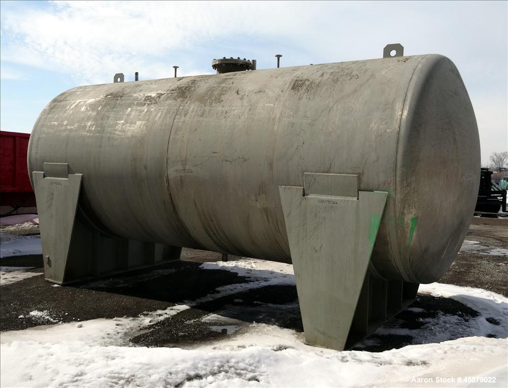 Unused- Process Equipment Co Tank, 10,000  Gallon, Stainless steel.