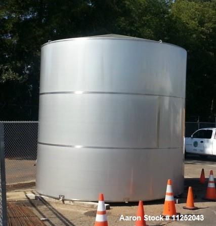 Unused- 12,070 Gallon Stainless Steel Single Wall Storage Tank