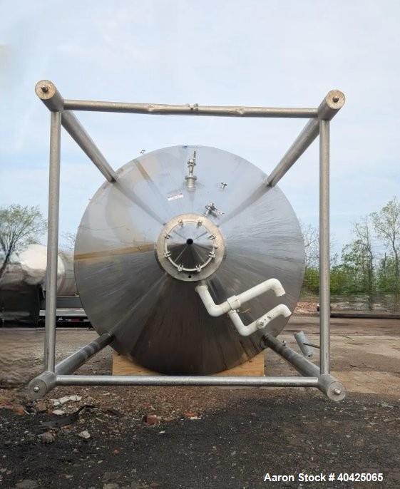 Used Quality Tank Solutions 12,400 Gallon (400 BBL) Jacketed Stainless Steel Tank
