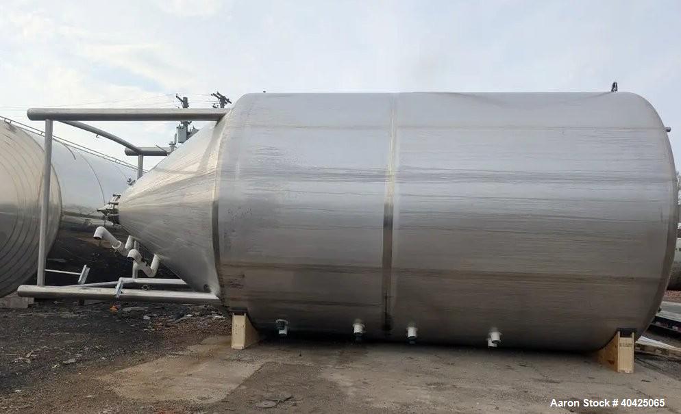 Used Quality Tank Solutions 12,400 Gallon (400 BBL) Jacketed Stainless Steel Tank