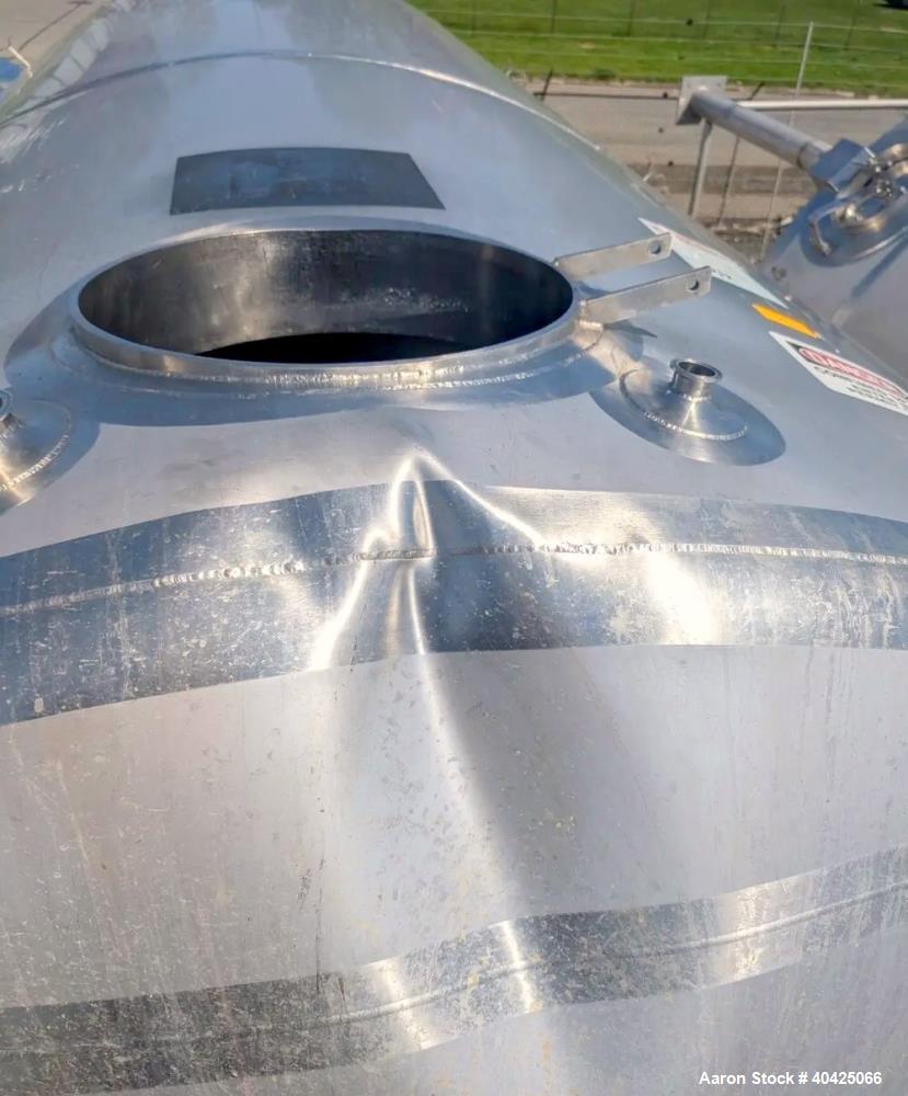Used Quality Tank Solutions 12,400 Gallon (400 BBL) Jacketed Stainless Steel Tank