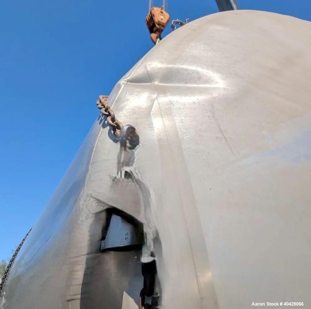 Used Quality Tank Solutions 12,400 Gallon (400 BBL) Jacketed Stainless Steel Tank