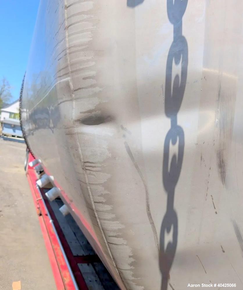 Used Quality Tank Solutions 12,400 Gallon (400 BBL) Jacketed Stainless Steel Tank