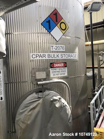 Used-30,200 Gallon 316L Stainless Steel Tank