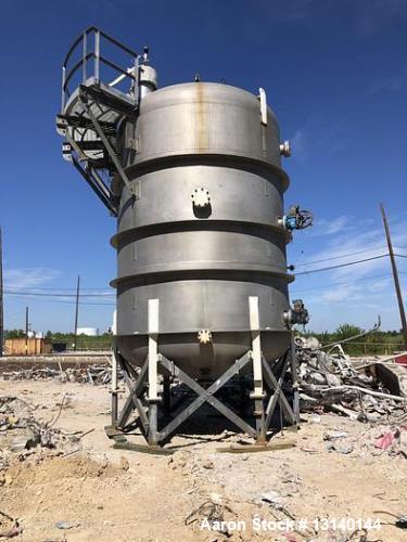 Sistersville Tank Works Approximately 15,444 Gallon C276 Hastelloy Vertical