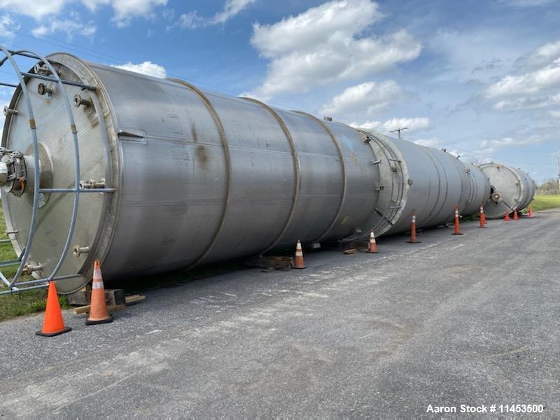 Used 30,000 Gallon Stainless Fabrication Storage Tank