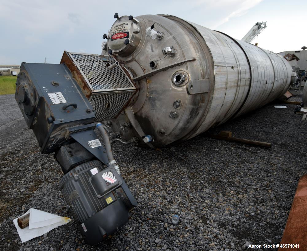 Used Steel-Pro Pressure Tank, Approximate 6300 Gallons, 304L Stainless Steel