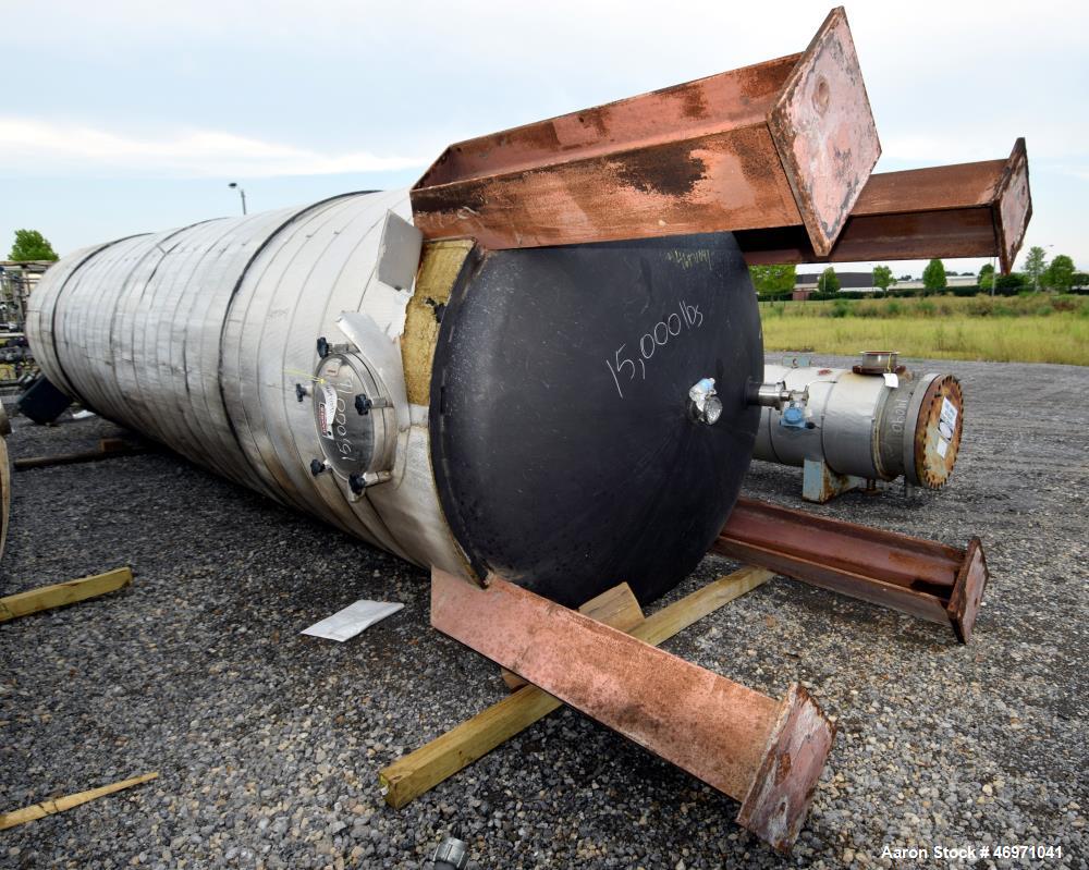 Used Steel-Pro Pressure Tank, Approximate 6300 Gallons, 304L Stainless Steel