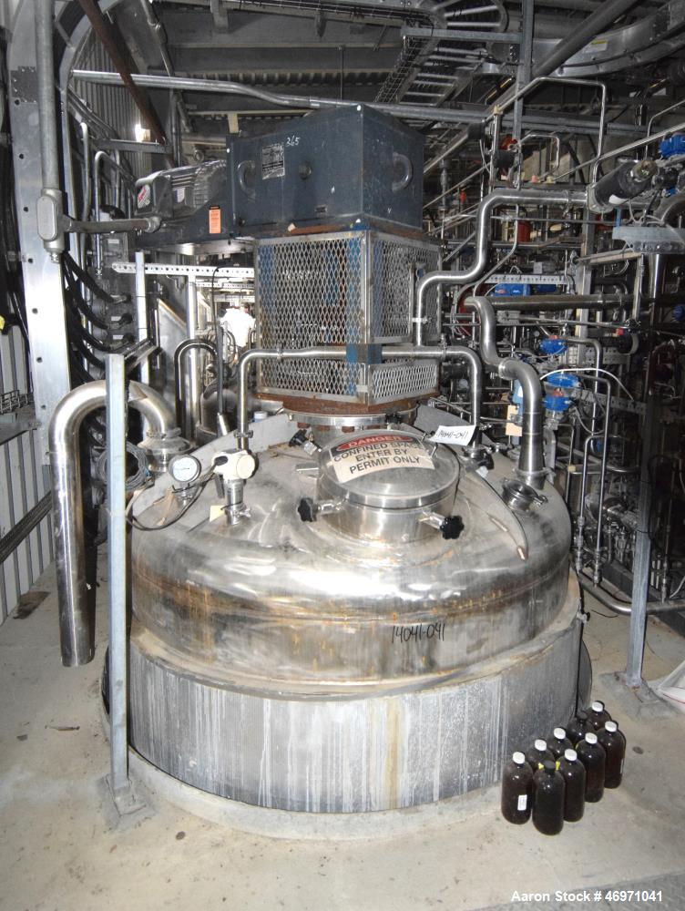 Used Steel-Pro Pressure Tank, Approximate 6300 Gallons, 304L Stainless Steel