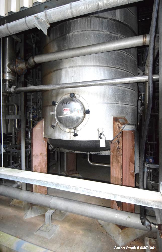 Used Steel-Pro Pressure Tank, Approximate 6300 Gallons, 304L Stainless Steel