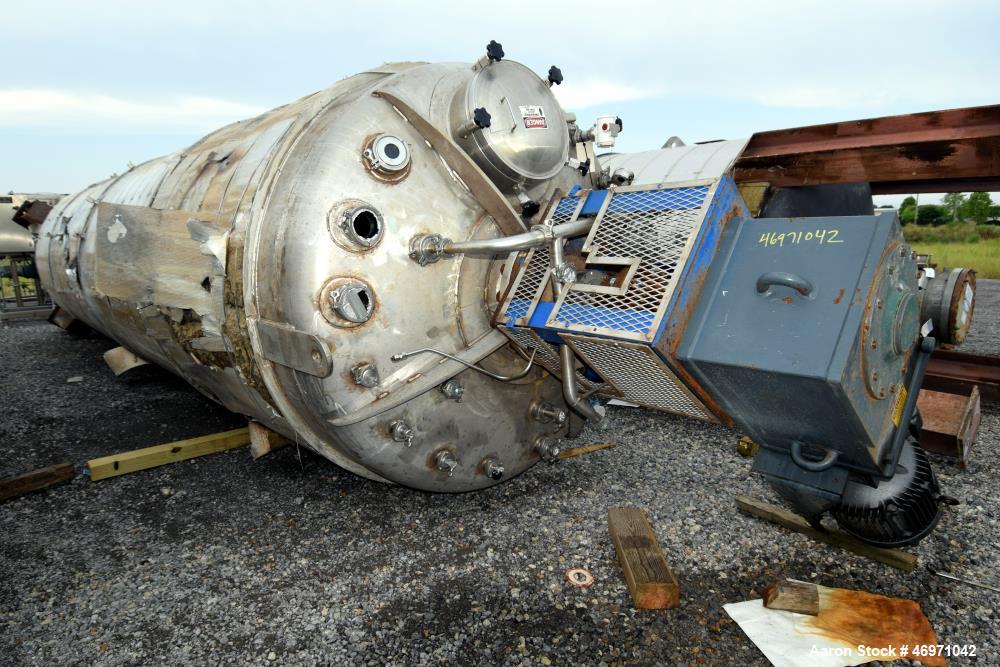 Used Steel-Pro Pressure Tank, Approximate 6300 Gallons, 304L Stainless Steel