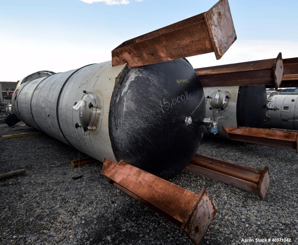 Used Steel-Pro Pressure Tank, Approximate 6300 Gallons, 304L Stainless Steel