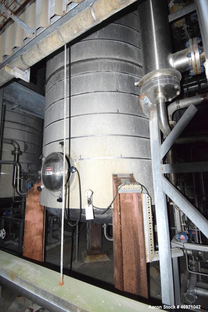 Used Steel-Pro Pressure Tank, Approximate 6300 Gallons, 304L Stainless Steel