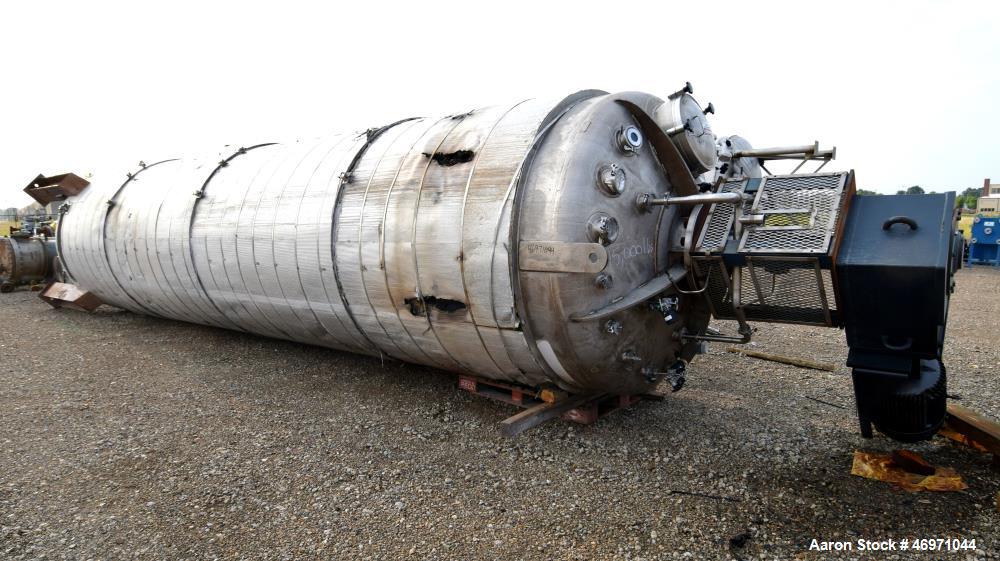 Used Steel-Pro Pressure Tank, Approximate 6300 Gallons, 304L Stainless Steel