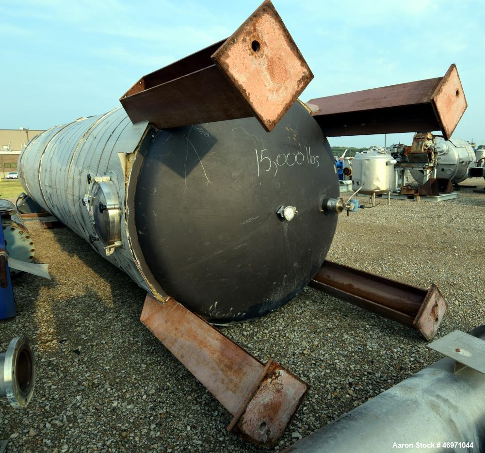 Used Steel-Pro Pressure Tank, Approximate 6300 Gallons, 304L Stainless Steel