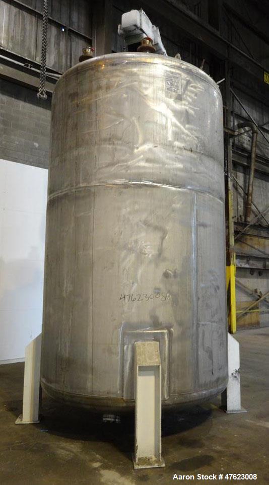 Used Steel-Pro Inc. Tank, 5,800 Gallon, 304 Stainless Steel, Vertical