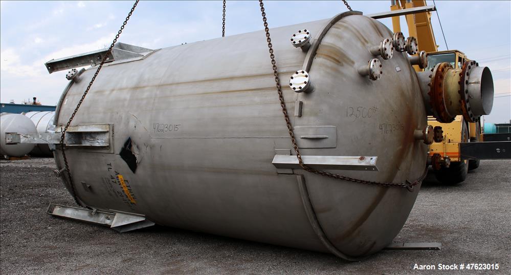 Used Steel-Pro Inc. Tank, Approximate 10,000 Gallon, 316 Stainless Steel