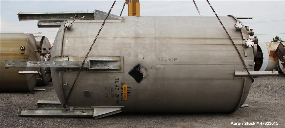 Used Steel-Pro Inc. Tank, Approximate 10,000 Gallon, 316 Stainless Steel