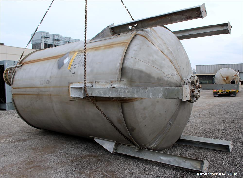 Used Steel-Pro Inc. Tank, Approximate 10,000 Gallon, 316 Stainless Steel
