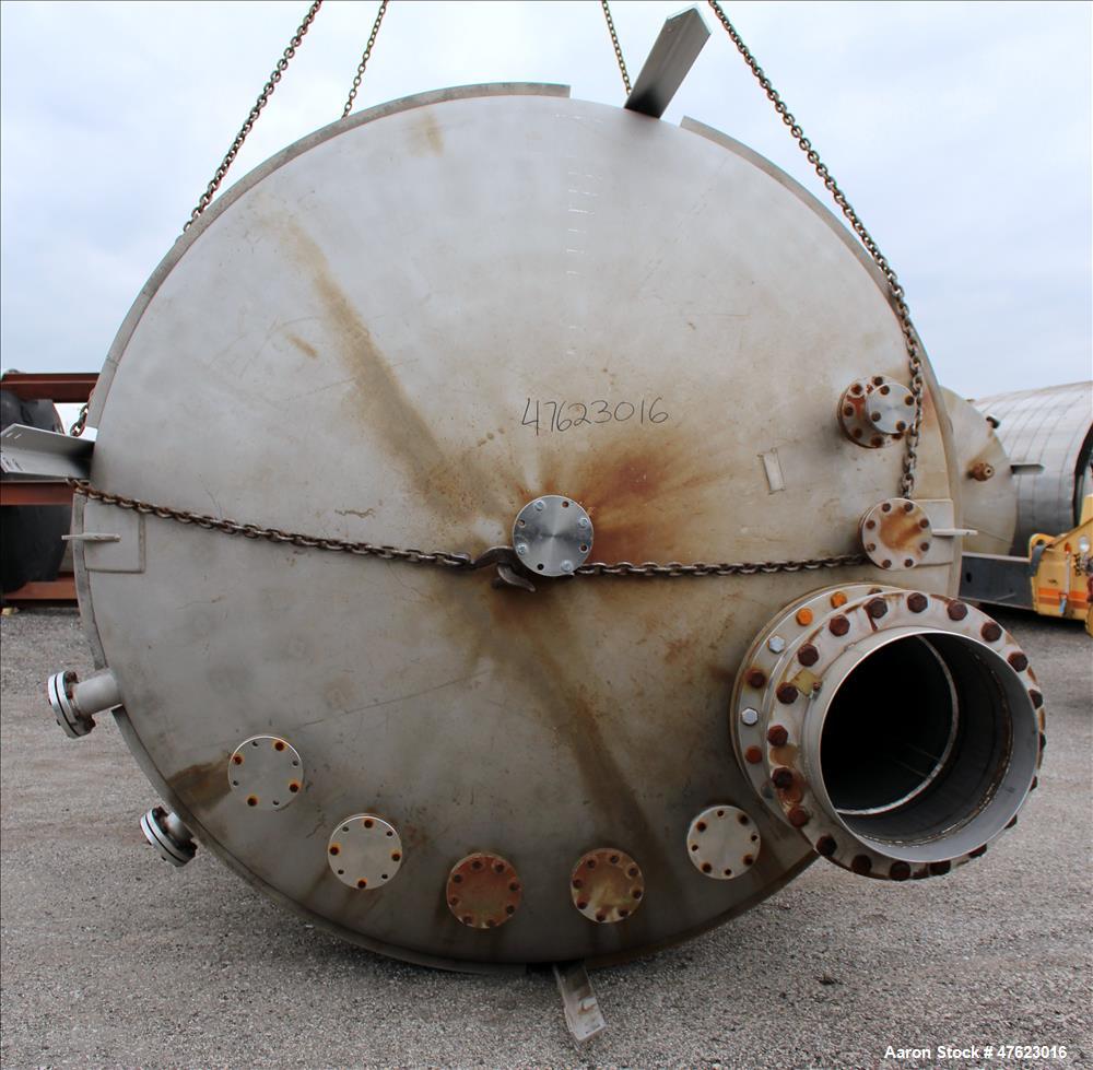 Used Steel-Pro Inc. Tank, Approximate 10,000 Gallon, 316 Stainless Steel, Verti