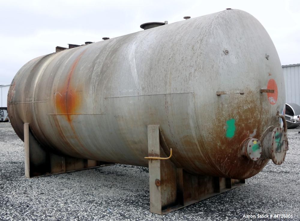 Used 13,000 Gallon Stainless Steel Superior Welding Pressure Tank, Model 2 HTA-3