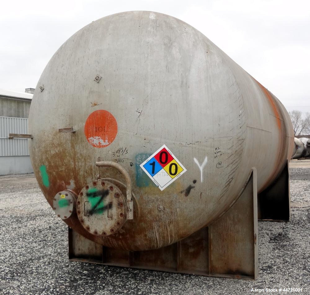 Used 13,000 Gallon Stainless Steel Superior Welding Pressure Tank, Model 2 HTA-3