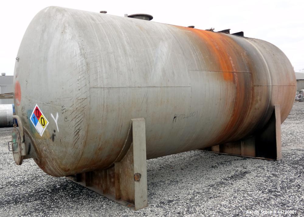 Used 13,000 Gallon Stainless Steel Superior Welding Pressure Tank, Model 2 HTA-3