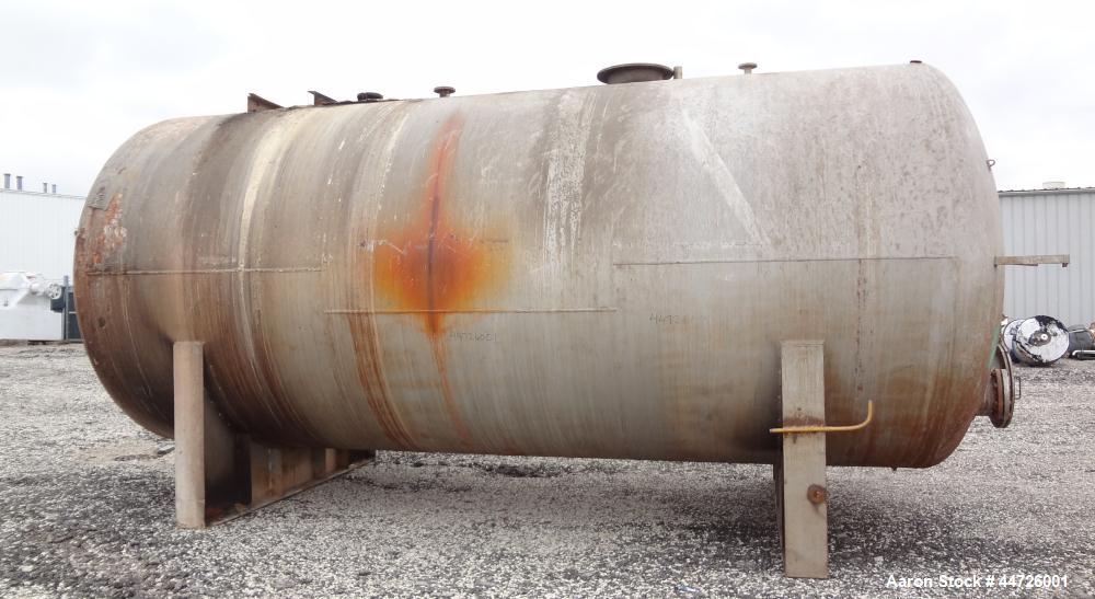 Used 13,000 Gallon Stainless Steel Superior Welding Pressure Tank, Model 2 HTA-3