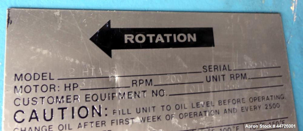Used 13,000 Gallon Stainless Steel Superior Welding Pressure Tank, Model 2 HTA-3