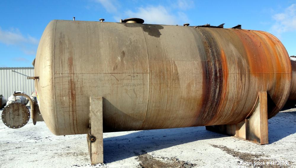 Used- 13,000 Gallon Stainless Steel Superior Welding Pressure Tank