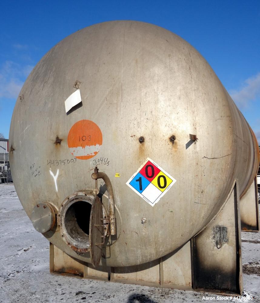 Used 13,000 Gallon Stainless Steel Superior Welding Pressure Tank