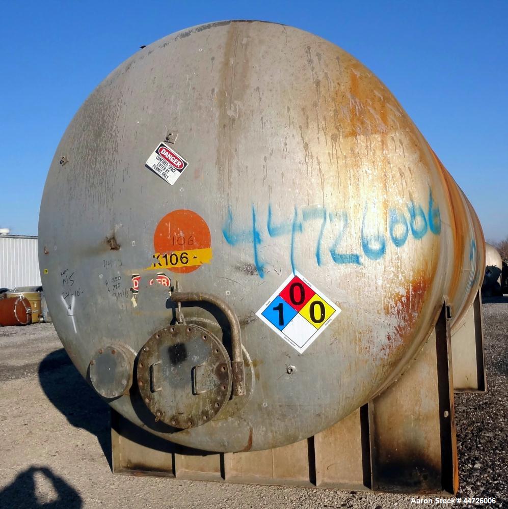 Used 13,000 Gallon Stainless Steel Superior Welding Pressure Tank, Model 2 HTA-3