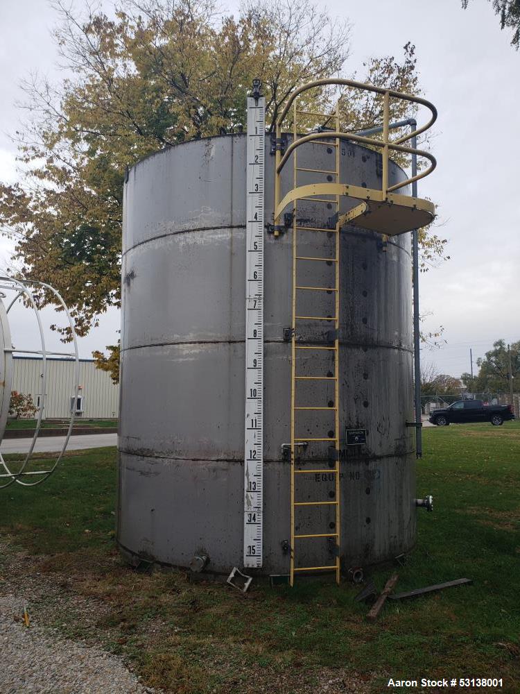 15,000 Gallon 304 Stainless Steel Tank