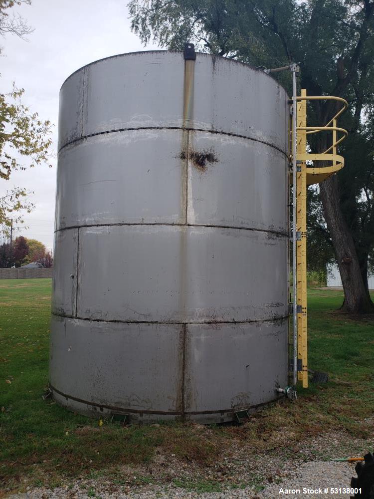 15,000 Gallon 304 Stainless Steel Tank