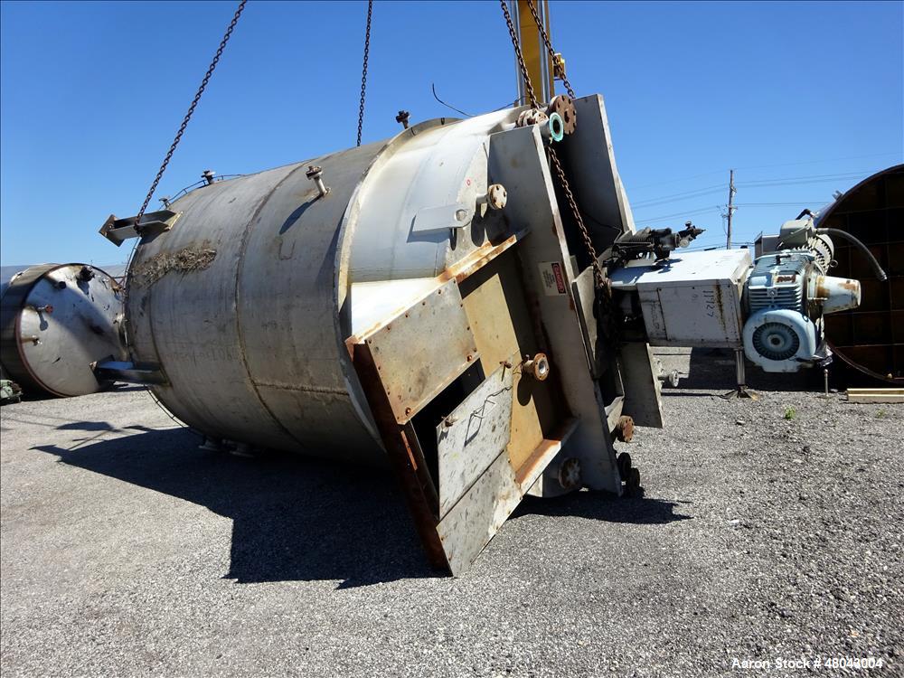 Used T.C.K. Steel Fabrication Inc. Tank, 9,000 Gallon, 304 Stainless Steel, Ver