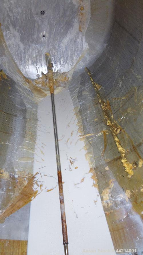Used G.W. Taylor Tank, 6000 Gallon, 316 Stainless Steel, Vertical. Approximate 108” diameter x 144” straight side, dished top and bottom. Partial bottom sidewall dimple jacket, no rating. (4) Sidewal...